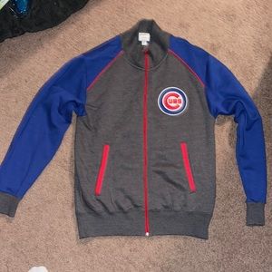 Men’s small Majestic Chicago Cubs zip up